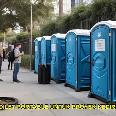 sewa toilet portable untuk proyek kediri murah